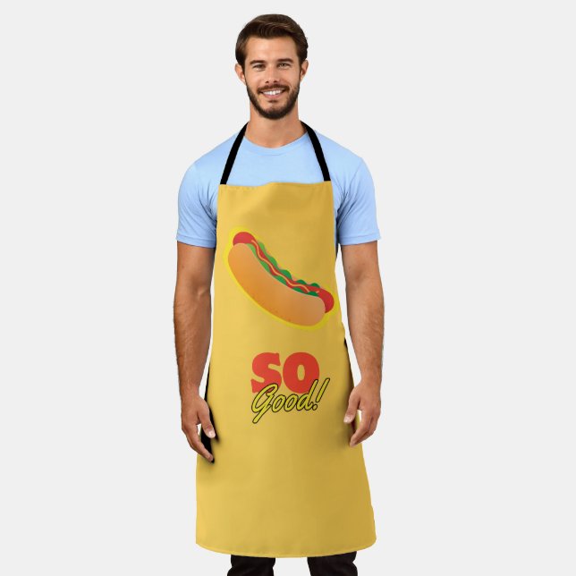 Hot Dog So Good! Apron (Worn)