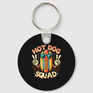 Hot Dog Squad Hot Dog Stand Team Hotdog Crew For M Keychain