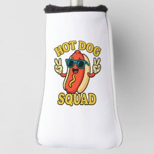 Hot Dog Squad Hot Dog Stand Team Hotdog Crew Golf Head Cover