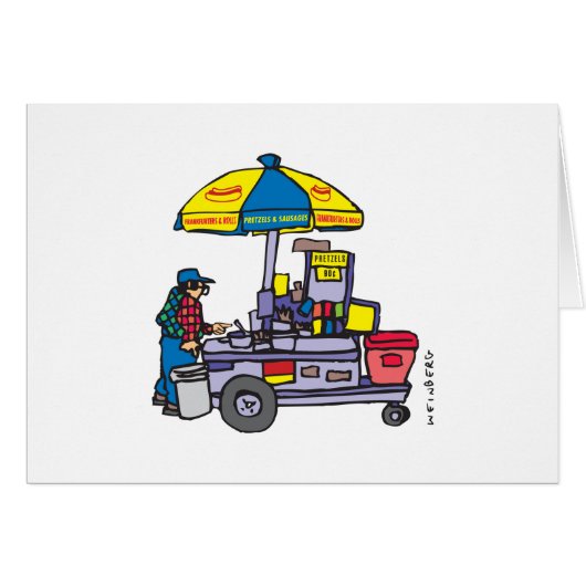 Hot Dog Stand Cards (Front Horizontal)