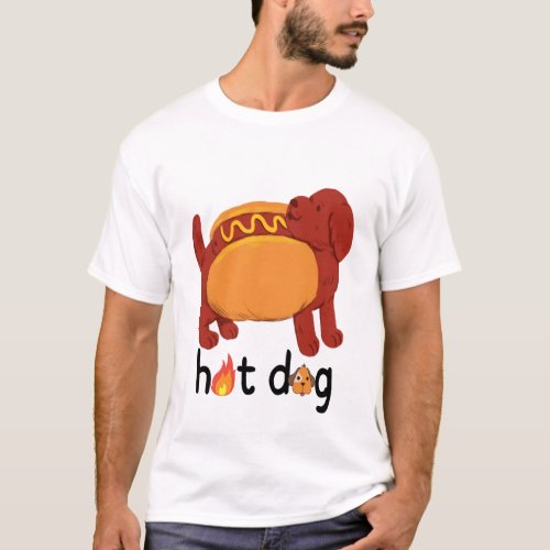 hot dog summer  funny hot dog hot dog lovers T_Shirt