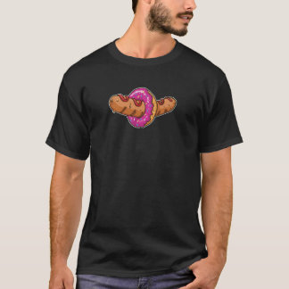 Hot Dog through the Donut Hole T-Shirt