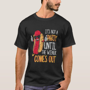 Hot Dog  Vintage Grilling T-Shirt