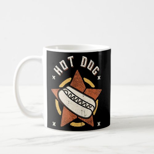 Hot Dog Vintage Retro Classic  Coffee Mug