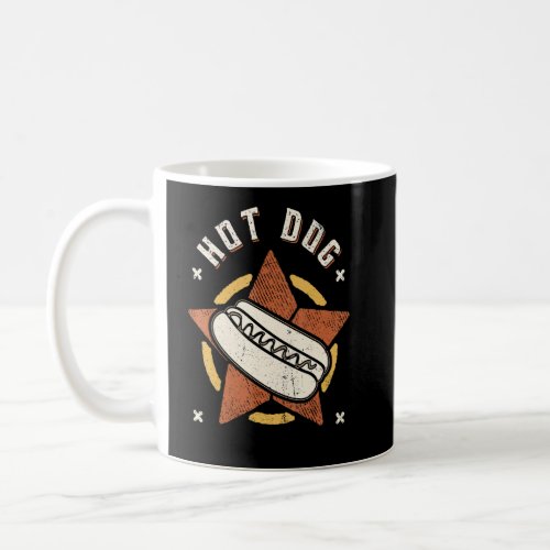 Hot Dog Vintage Retro Classic  Coffee Mug