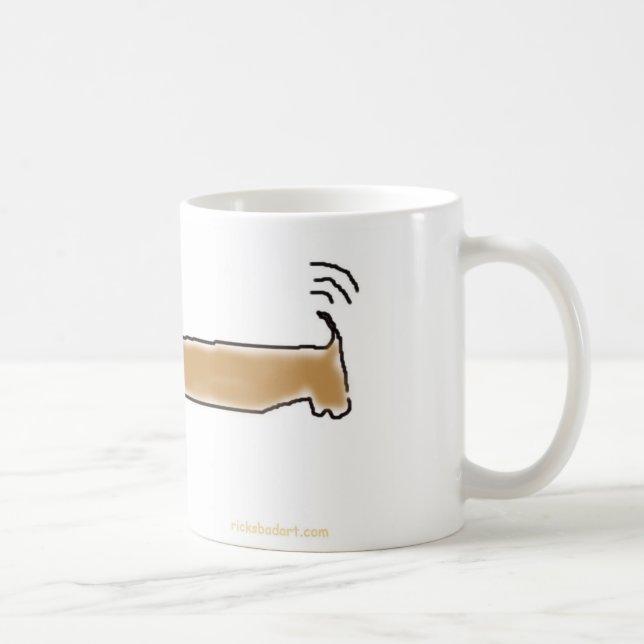 Hot Dog w/ hot dog Coffee Mug (Right)