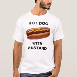 Hot Dog with Mustard T-Shirt