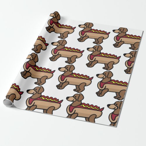 Hot Dog Wrapping Paper