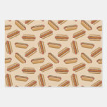 Hot dog wrapping paper sheets