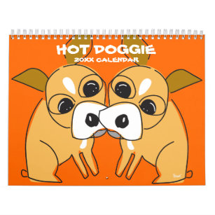 Hot Doggie Calendar