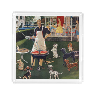 Hot Dogs Acrylic Tray