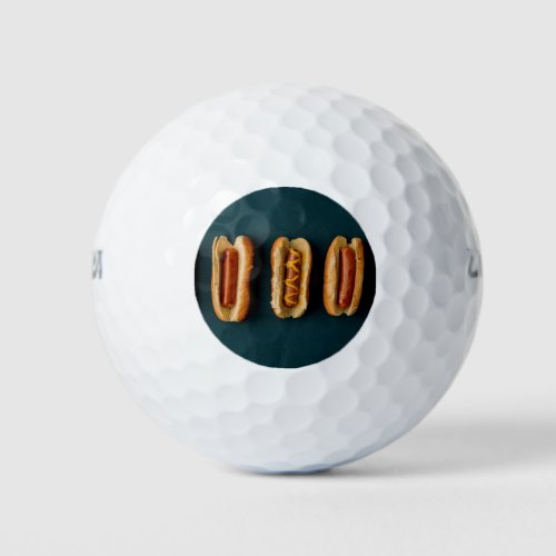 Hot Dogs and Buns Golf Balls