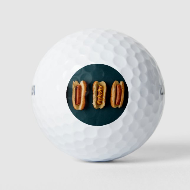 Hot Dogs and Buns Golf Balls (Front)