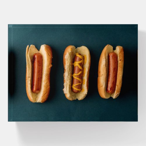 Hot Dogs and Buns Paperweight