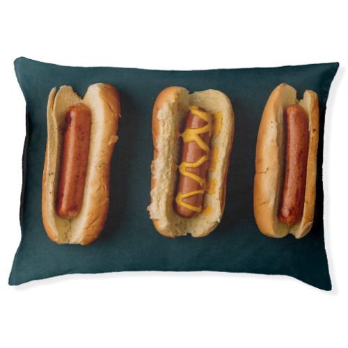 Hot Dogs and Buns Pet Bed