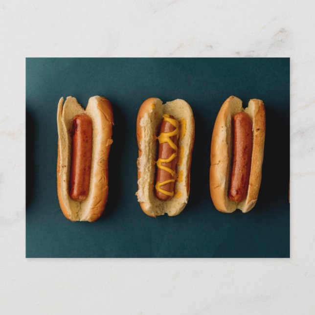 Hot Dogs and Buns Postcard (Front)