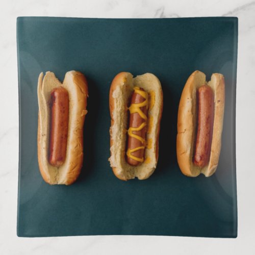 Hot Dogs and Buns Trinket Tray