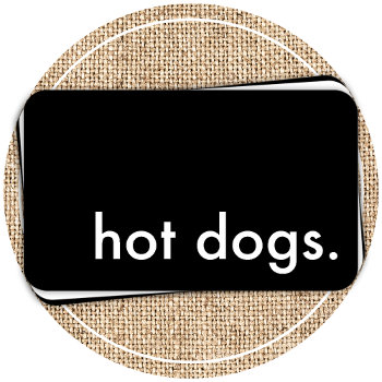 Hot Dogs. Business Card by asyrum at Zazzle