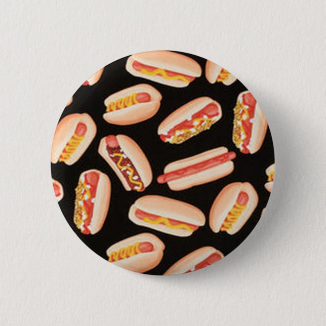 Hot Dogs Button (Front)