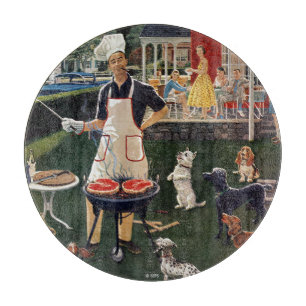 Hot Dogs Cutting Board