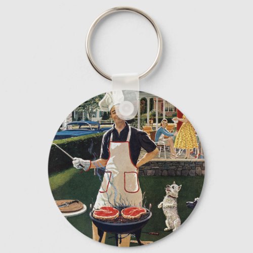 Hot Dogs Keychain