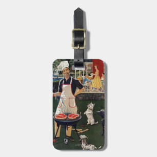 Hot Dogs Luggage Tag