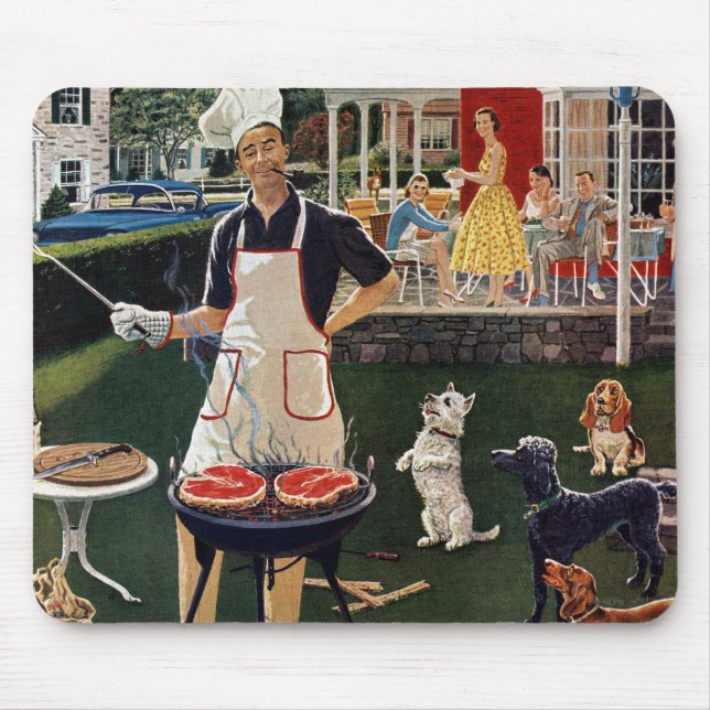 Hot Dogs Mouse Pad (Front)