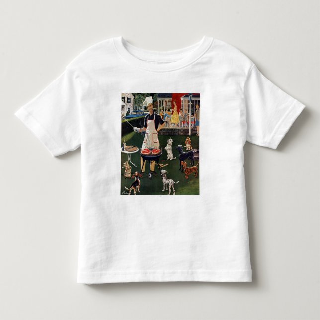 Hot Dogs Toddler T-shirt (Front)