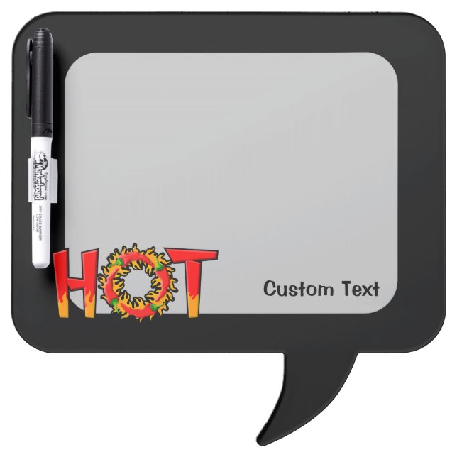 HOT DRY ERASE BOARD (Front)