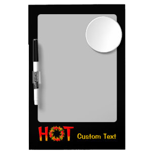 HOT DRY ERASE BOARD WITH MIRROR