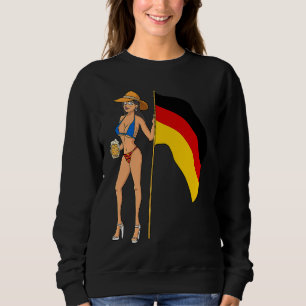 Hot Fan Girl Germany Sweatshirt