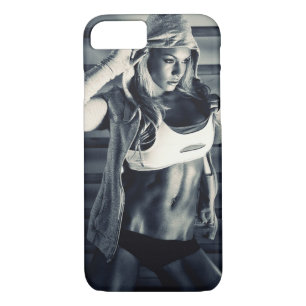 Hot Female Fitness Girl iPhone 8/7 Case