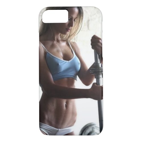 Hot Female Fitness Girl iPhone 87 Case