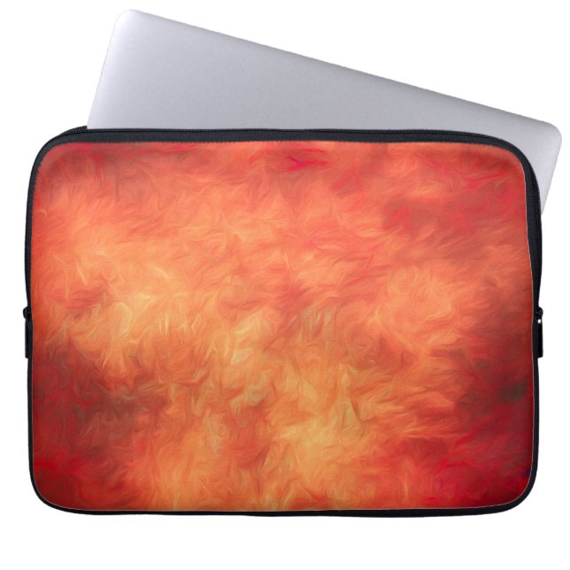 Hot Fire Laptop Sleeve (Front)