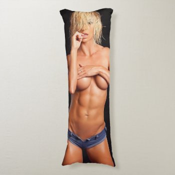 Hot Fitness Girl Body Pillow by physicalculture at Zazzle