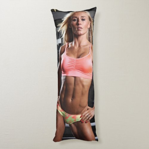 Hot Fitness Girl Body Pillow