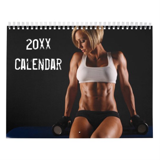Hot Fitness Girls - Gym Calendar 2015 | Zazzle.com