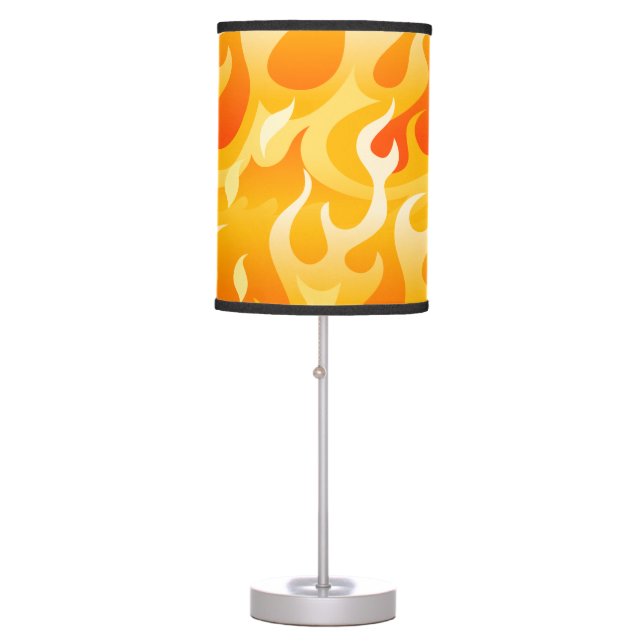 Hot flames table lamp (Front)