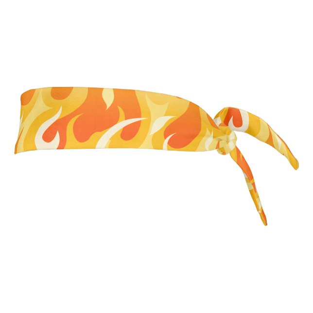 Hot flames tie headband (Rotate 90)