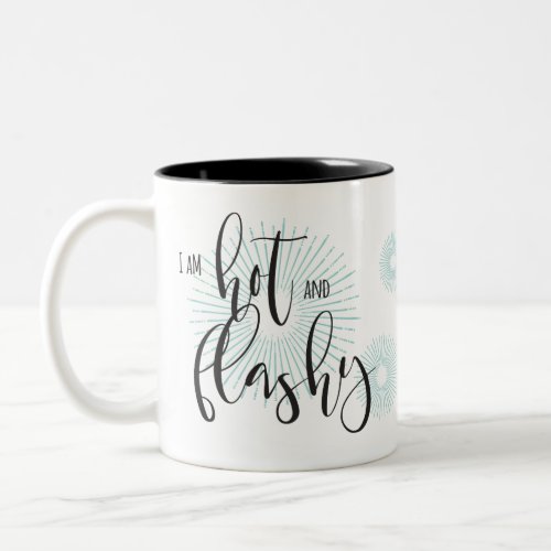 Hot Flash for Coffee Lovers Two_Tone Coffee Mug