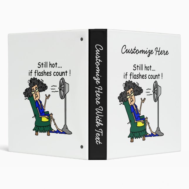 Hot Flash Humor Binder (Background)
