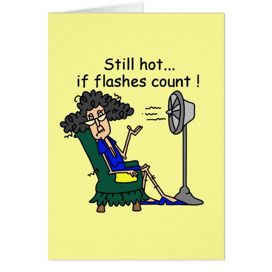 Hot Flash Humor Cards (Front)