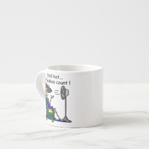 Hot Flash Humor Espresso Cup
