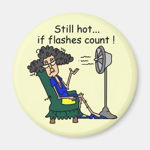 Hot Flash Humor Magnet