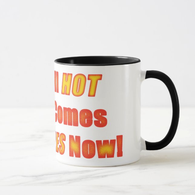 hot flashes mug (Right)