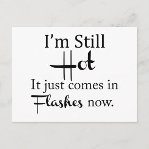 Hot Flashes Postcard