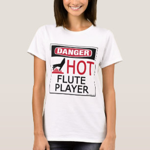 Hot Flute Player T-Shirt