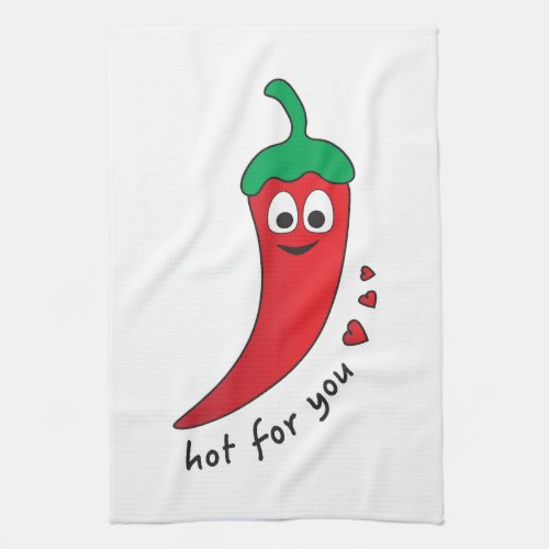 Hot for You  Kitchen Towel