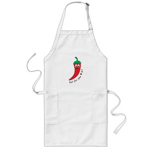 Hot for You  Long Apron