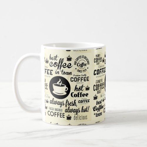 Hot Fresh Coffee Mug